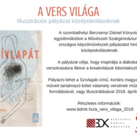 A VERS VILÁGA - Illusztrációs pályázat középiskolásoknak